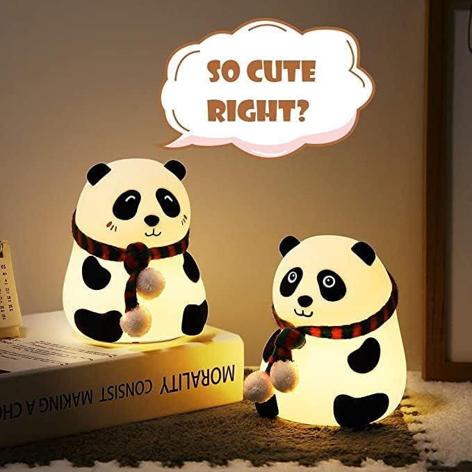 CUTE PANDA TOUCH SILICONE LAMP
