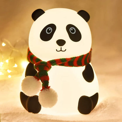 CUTE PANDA TOUCH SILICONE LAMP