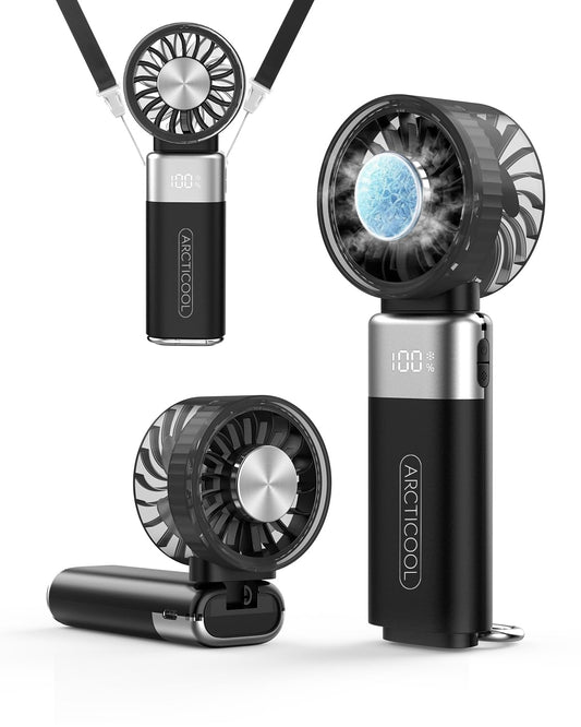 Jlemp Portable Mini Fan with Ice Touch