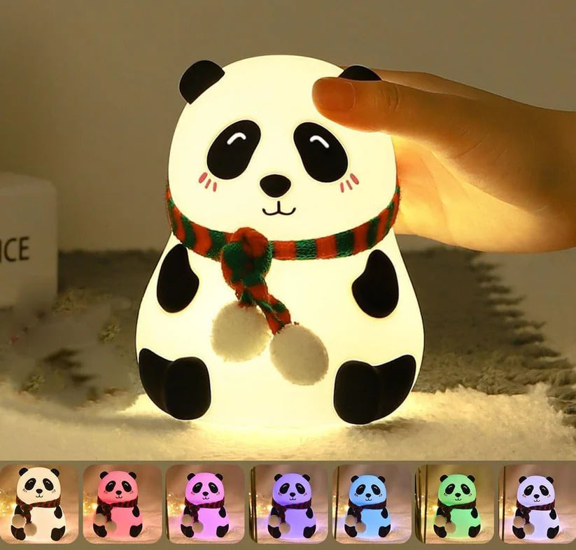 CUTE PANDA TOUCH SILICONE LAMP
