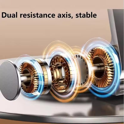 360° Rotating Aluminum Alloy Phone Holder – Foldable Desktop Stand for Mobile & Tablet